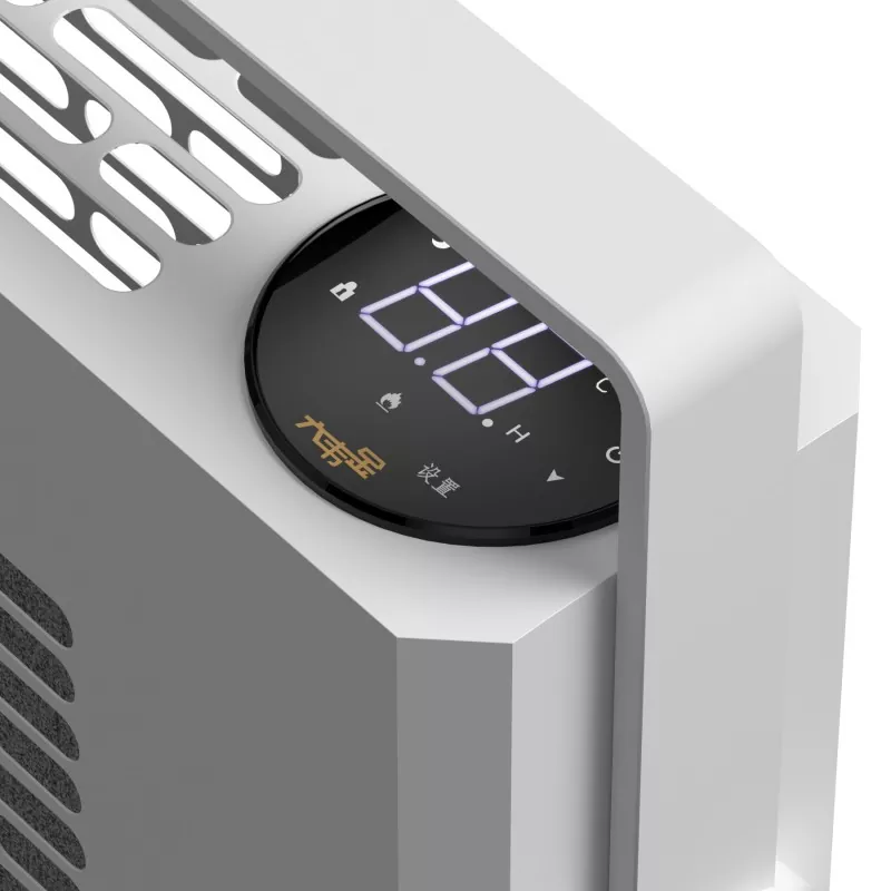 Vit bärbar långt infraröd grafenvärmare